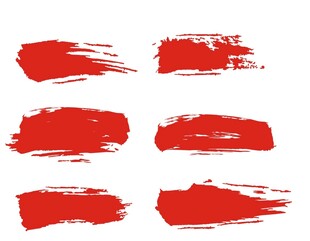 水墨毛笔字笔触墨迹干毛笔刷