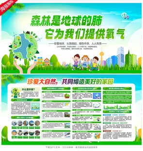 环保展板