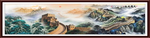 巨幅长城国画