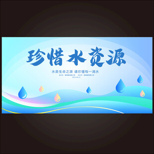  节约用水海报