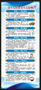 全国老年健康宣传周展架