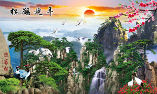 松鹤延年松鹤图