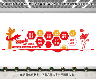 社会主义核心价值观文化墙