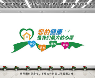 健康小屋文化墙