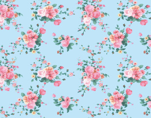 粉色花朵 小碎花