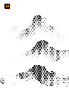 水墨山水写意画