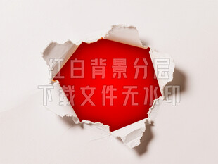 白纸撕边背景