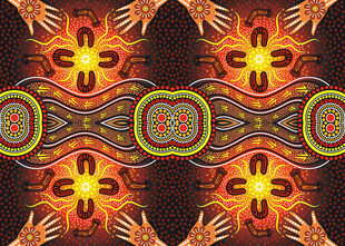 绚丽对称几何图案纹理