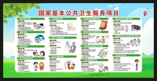 国家基本公共卫生服务项目
