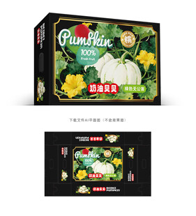 奶油贝贝白南瓜设计