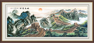 万里长城江山如画