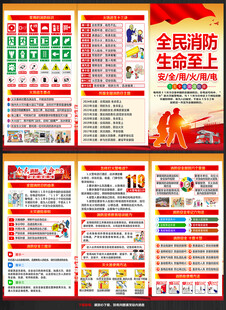 2025消防三折页