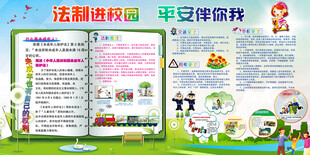 校园法治教育宣传栏