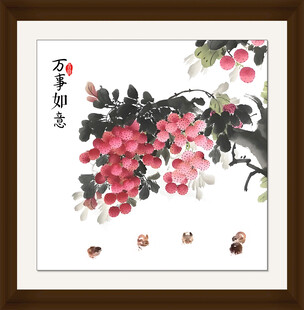 事事如意装饰图画