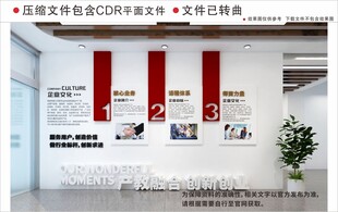 现代企业文化墙