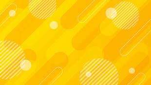 黄色几何图案背景
