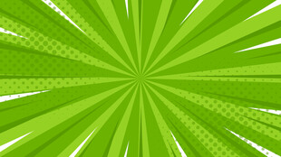 绿色放射状条纹背景图