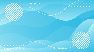 蓝色渐变波浪背景图案