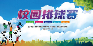 校园排球赛