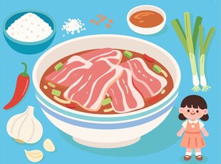 美味肉片汤