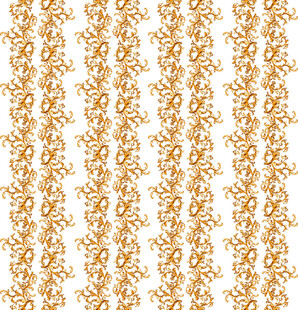 金色花纹图案背景纹理