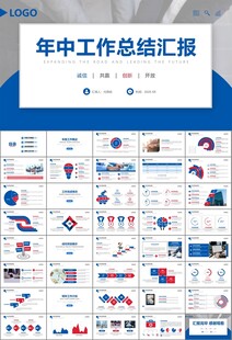 人力资源年中总结工作总结PPT