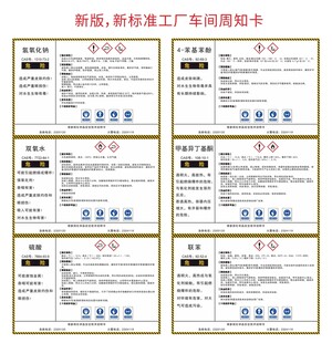 危险化学品周知卡