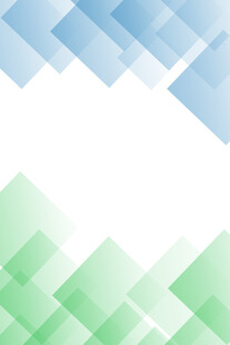 蓝绿几何方块背景图案