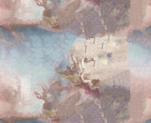 梦幻水彩风抽象艺术画面