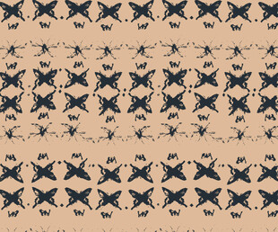 几何图案复古风无缝纹理