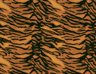 老虎纹理图案