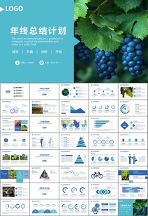 葡萄庄园新疆葡萄葡萄酒PPT