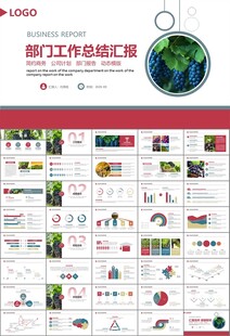 葡萄庄园新疆葡萄葡萄酒PPT