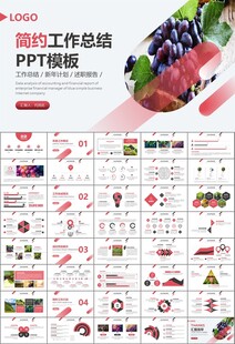 葡萄庄园新疆葡萄葡萄酒PPT