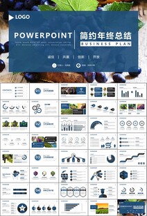 葡萄庄园新疆葡萄葡萄酒PPT