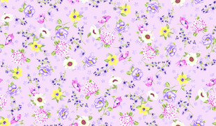 淡粉花卉图案背景