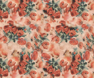 花卉图案布料纹理