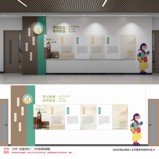 读书之法文化墙