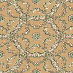 复古几何花纹图案设计