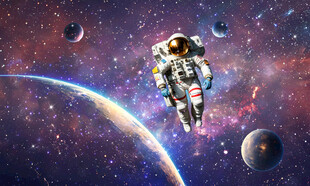 宇航员星空宇宙星球