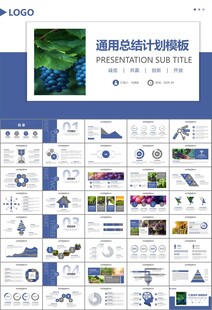 葡萄庄园新疆葡萄葡萄酒PPT