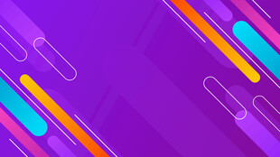 多彩渐变线条几何背景图