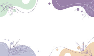 梦幻流体渐变抽象图案元素