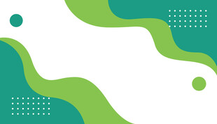 清新绿系几何抽象背景图