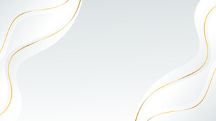 简约金色曲线背景图