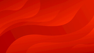 红色渐变波浪背景图