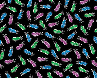 多彩羽毛图案背景设计