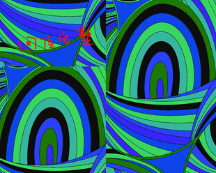 抽象多彩几何图案纹理