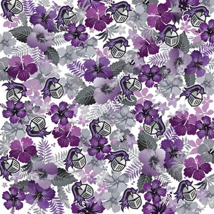 紫色花卉图案背景纹理