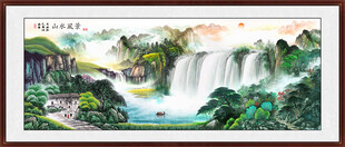 客厅山水画 山水风景壁画